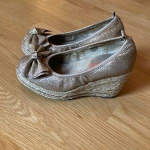 Michael Kors kids espadrille heels